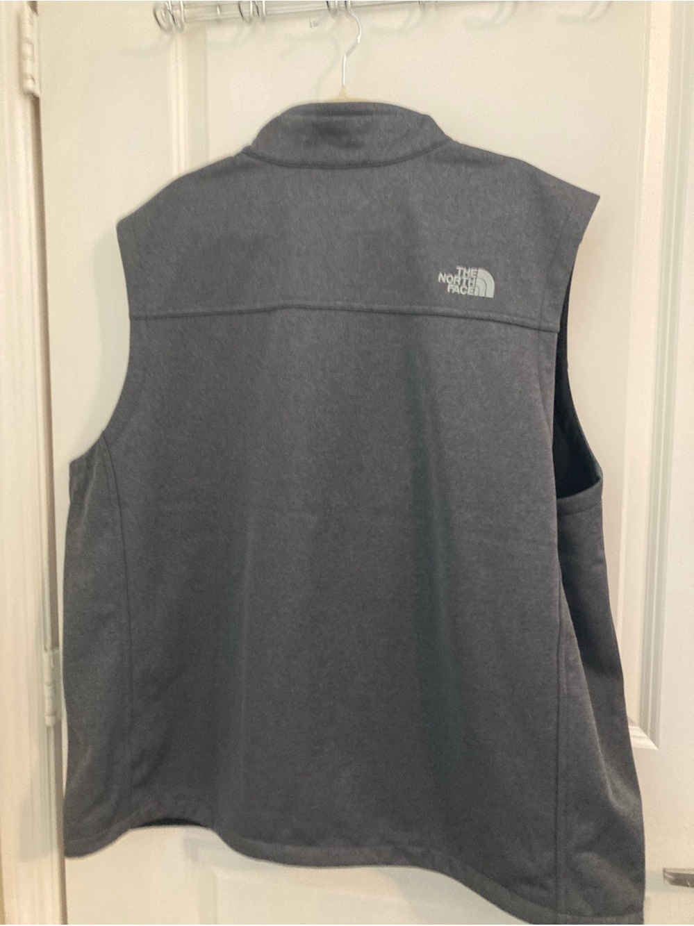 UNT The North Face Grey Fleece Vest
